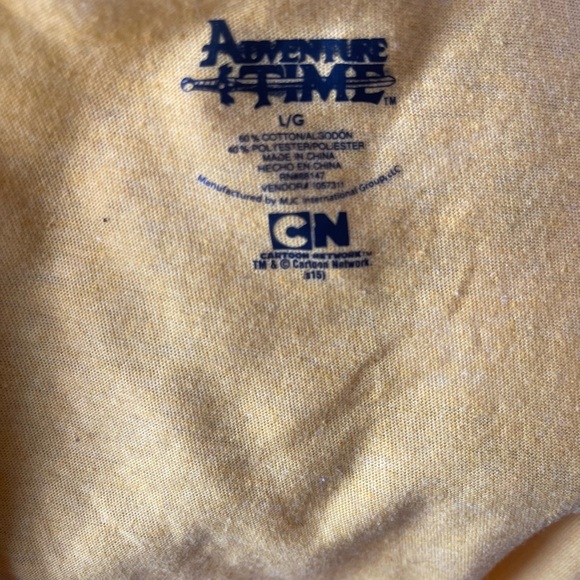 Yellow Cartoon Character Kids Tank Top - Picture 3 of 3